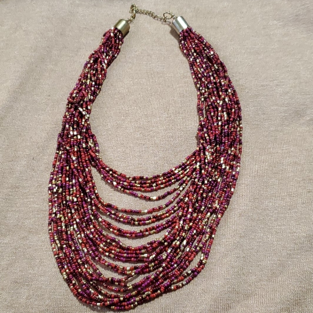 Gold Multistrand Necklace